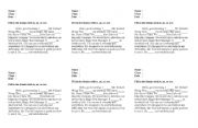 English Worksheet: auxilary verbs