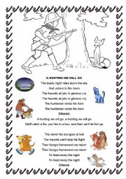 English Worksheet: SONG