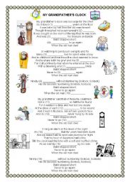 English Worksheet: SONG