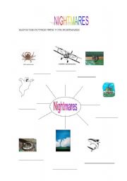 English worksheet: Nightmares