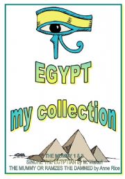 English Worksheet: Egypt - my collection