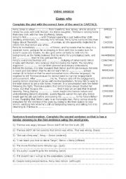 English Worksheet: Guess who 
