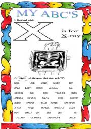 My ABCs ( X )