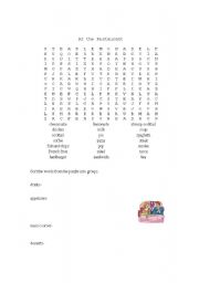 English Worksheet: At the Restaurant