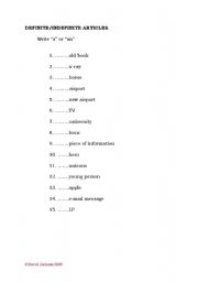 English Worksheet: Mr