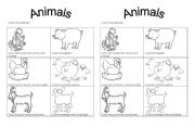 color the animals