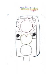 English Worksheet: Traffic Lights