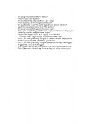 English Worksheet: Conversational English
