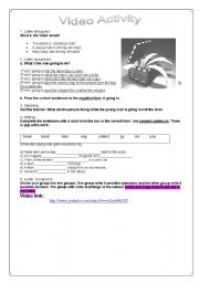 English Worksheet: video activity coca cola ad