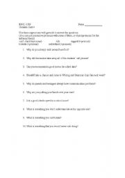 English worksheet: Gerunds Part 3