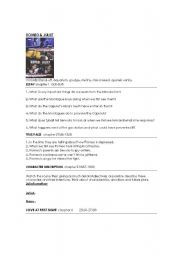 English Worksheet: romeo and juliet movie worksheet