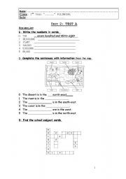 English Worksheet: Test: Comparative & Superlative Adjectives