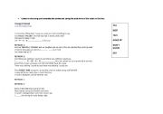 English Worksheet: song: young and foolish