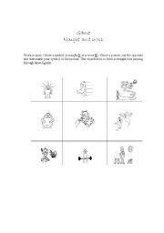 English worksheet: Nought and cross