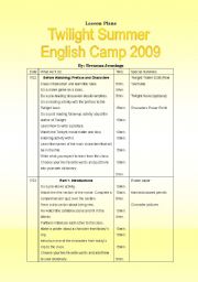 English Worksheet: 10 lessons about Twilight Movie!