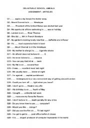 English Worksheet: verbs