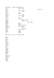 English Worksheet: Opposites for beginers