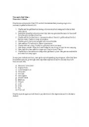 English Worksheet: Pinocchios mouth - Episode from Two and a Half Man