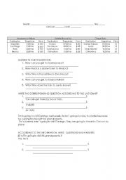 English Worksheet: 