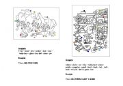 English Worksheet: Her / His toy