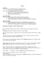 English worksheet: Used to