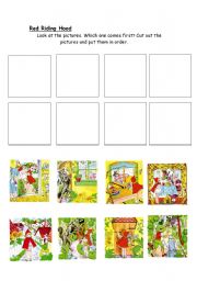 English Worksheet: Red Ridding Hood