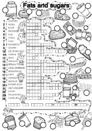 PUZZLE FATS AND SUGARS