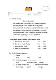 English worksheet: present continouos