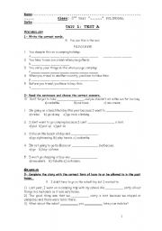 English Worksheet: Teach Simple Past through appealing activities