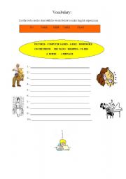 English worksheet: English Expressions