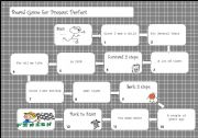 English Worksheet: Board Game for Present Perfect