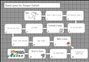 Board Game for Present Perfect