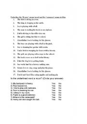 English Worksheet: Noun Search
