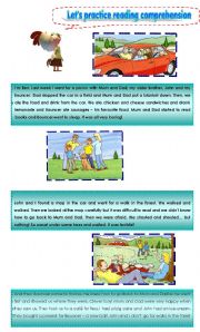 English Worksheet: two-page activity 
