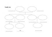 English Worksheet: Family tree