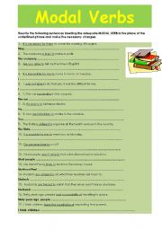 Modal verbs - rephrasing 1