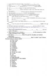 English worksheet: Review-proficiency