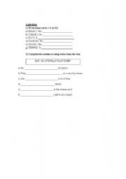 English Worksheet: simple present