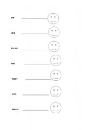 English Worksheet: Unscramble!!