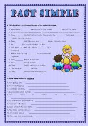 English Worksheet: PAST SIMPLE