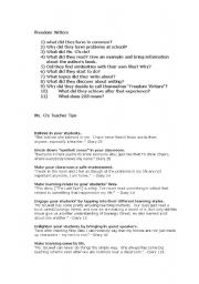 English Worksheet: Freedom Writers