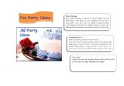 English worksheet: party invitation