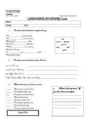 English worksheet: 