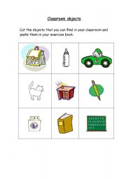 English Worksheet: Back to School