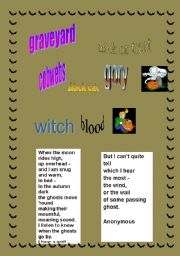 English Worksheet: halloween vocabulary 2