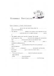 English Worksheet: Past simple vs. Past continuous