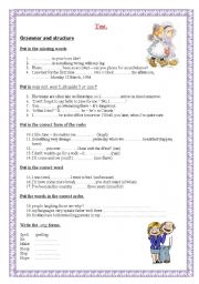 English Worksheet: Cambridge English Course - test 1