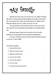 English Worksheet: Have got / has got