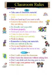 Classroom Rules