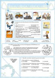 English Worksheet: IDIOMS,IDIOMS,IDIOMS...(15)